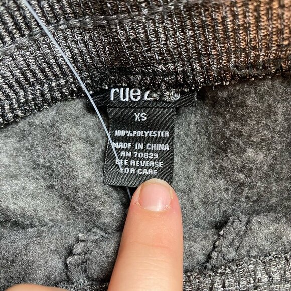 Rue 21 Blessed jogger cuffed hem elastic drawstring waist size XS - Picture 5 of 9